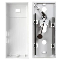 Newhouse Hardware 2-Note And Viewer Doorbell Chime -Bright Circuit 103975 w DetailedProductView4 Lg