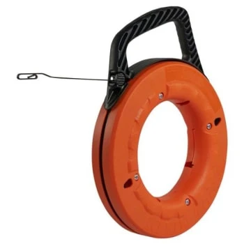 Klein Tools® Stainless Steel Wide Steel Fish Tape 1/8" 65' 6 Klein Tools® Stainless Steel Wide Steel Fish Tape 1/8" 65' - Image 4