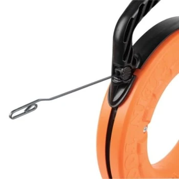 Klein Tools® Stainless Steel Wide Steel Fish Tape 1/8" 65' 9 Klein Tools® Stainless Steel Wide Steel Fish Tape 1/8" 65' - Image 7