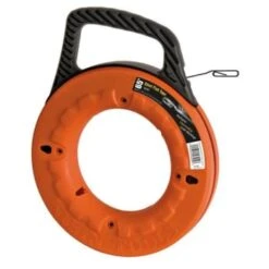 Klein Tools® Stainless Steel Wide Steel Fish Tape 1/8" 65'