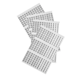 Klein Tools 1-48 Wire Marker Book -Bright Circuit 117959 w DetailedProductView3 Lg