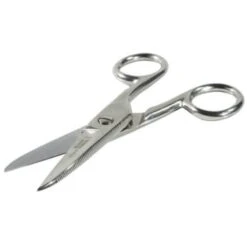 Klein Tools® Steel Electrician Scissors 5-1/4" -Bright Circuit 127984 w DetailedProductView2 Lg