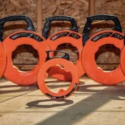 Klein Tools® 50' Steel Fish Tape -Bright Circuit 137891 w DetailedProductView10 Lg