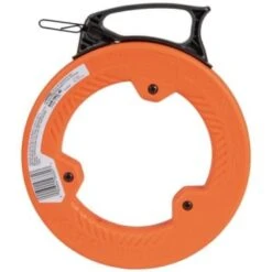 Klein Tools® 50' Steel Fish Tape -Bright Circuit 137891 w DetailedProductView12 Lg