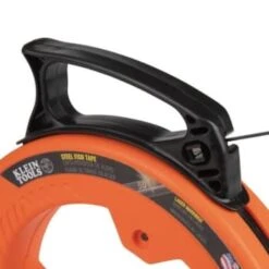 Klein Tools® 50' Steel Fish Tape -Bright Circuit 137891 w DetailedProductView13 Lg