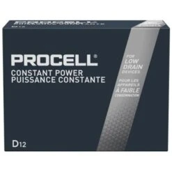 Duracell® Procell Constant® D Alkaline Disposable Standard Batteries, 12-Pack -Bright Circuit 158425 v InthePackageView BUS Lg