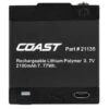 Coast® Micro-Usb, Zx600 Rechargeable Battery -Bright Circuit 202134 w MainProductImage Lg