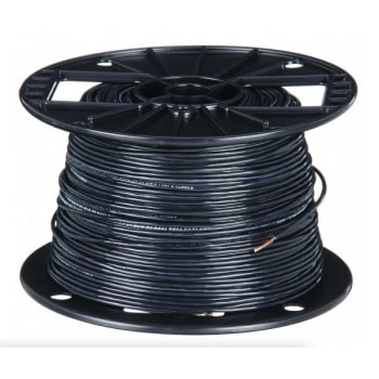 Southwire 16 Gauge 8 Amp 600 Volt 500 Ft Stranded Tffn Wire, Black, Package Of 4 3 Southwire 16 Gauge 8 Amp 600 Volt 500 Ft Stranded Tffn Wire, Black, Package Of 4