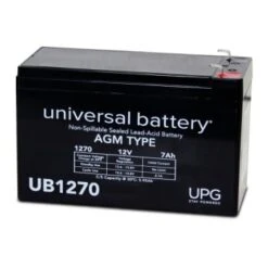 Universal Power Group 12v 7ah F1 Term Sealed Lead Acid Agm Rechargeable Battery
