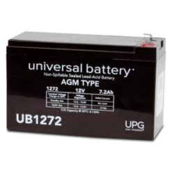 Universal Power Group 12v 7.2ah F1 Term Sealed Lead Acid Agm Rechargeabl Battery
