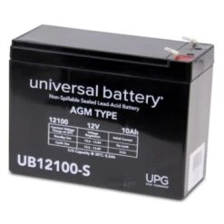 Universal Power Group 12v 10ah F2 Term Sealed Lead Acid Agm Rechargeable Battery