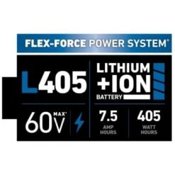 Toro Flex-Force Power System 60-Volt Max 7.5 Ah Lithium-Ion L405 Battery -Bright Circuit 216602 DetailedProductView2 Lg