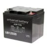 Universal Power Group 12-Volt 50 Ah I6 Terminal Sealed Agm Rechargeable Battery -Bright Circuit 229852 MainProductImage Lg