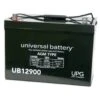 Universal Power Group 12-Volt 90 Ah Z1 Terminal Sealed Agm Rechargeable Battery
