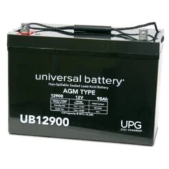 Universal Power Group 12-Volt 90 Ah Z1 Terminal Sealed Agm Rechargeable Battery