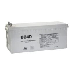 Universal Power Group 12-Volt 180 Ah L4 Terminal Sealed Rechargeable Battery