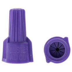Ideal Twister Al/cu Wire Connectors, Purple Package Of 10