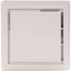 Hampton Bay Wireless Plug-In Door Bell Kit With 1-Push Button In White