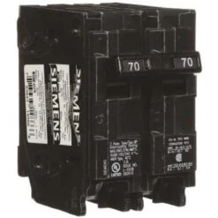 Siemens 70 Amp Double-Pole Type Qp Circuit Breaker