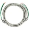 Southwire 10' 12/2 Solid Metal Clad Armorlite Modular Assembly Quick Cable Whip -Bright Circuit 266522 MainProductImage Lg