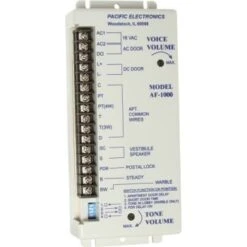 Pacific Electronics Amplifier For 3, 4, 5 Or 6 Wire Speaker Type Stations