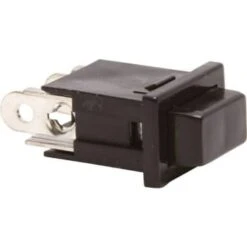 Pacific Electronics Replacement Push Button For Intercom, Black Package Of 10