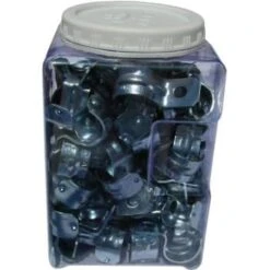 Halex 3/4 " Rigid 1-Hole Straps Package Of 100 -Bright Circuit 280522 DetailedProductView2 Lg