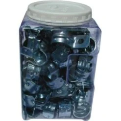 Halex 3/4 " Rigid 1-Hole Straps Package Of 100 -Bright Circuit 280522 DetailedProductView4 Lg