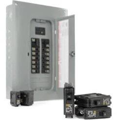 Square D Homeline 100a 20-Space 40-Circuit Indr Main Breaker Load Center W/ Cvr 9 Square D Homeline 100a 20-Space 40-Circuit Indr Main Breaker Load Center W/ Cvr -Bright Circuit 280745 DetailedProductView2 Lg