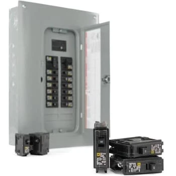 Square D Homeline 100a 20-Space 40-Circuit Indr Main Breaker Load Center W/ Cvr 5 Square D Homeline 100a 20-Space 40-Circuit Indr Main Breaker Load Center W/ Cvr - Image 3