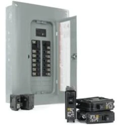 Square D Homeline 100a 20-Space 40-Circuit Load Center W/ Main Breaker & Cover 10 Square D Homeline 100a 20-Space 40-Circuit Load Center W/ Main Breaker & Cover -Bright Circuit 281261 DetailedProductView1 Lg