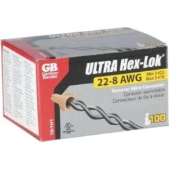 Gardner Bender Hex-Lok Wire Connector Tan Package Of 100 -Bright Circuit 291539 DetailedProductView3 Lg