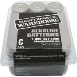 Maintenance Warehouse® C Alkaline Battery, Package Of 12 5 Maintenance Warehouse® C Alkaline Battery, Package Of 12 -Bright Circuit 294348 1 V Lg