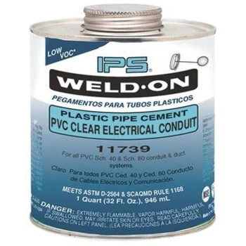 Ips 1 Qt. Electrical Pvc Cement 3 Ips 1 Qt. Electrical Pvc Cement