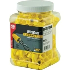 Gardner Bender Wiregard Twist-On Wire Connector (200-Pack) (Yellow)