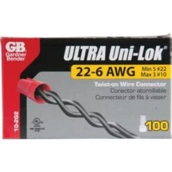 Gardner Bender Uni-Lok Bcap Universal Wire Connector (100-Pack) (Red) 7 Gardner Bender Uni-Lok Bcap Universal Wire Connector (100-Pack) (Red) -Bright Circuit 300294 DetailedProductView2 UNI Lg