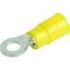 Gardner Bender 12-10 Gauge 5/16-3/8 Stud Size Ring Terminal (50-Pack) (Yellow)
