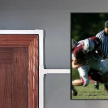 Wiremold 5 Ft Cordmate Ii Channel Cord Cover (White) 5 Wiremold 5 Ft Cordmate Ii Channel Cord Cover (White) - Image 3