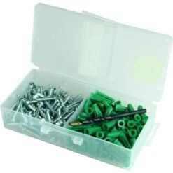 Gardner Bender Plastic Anchor/Wall Fastener Conical Anchor Kit (100-Pack)