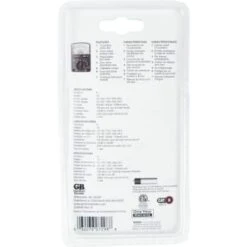 Gardner Bender 5-Function 12-Range Analog Multimeter 11 Gardner Bender 5-Function 12-Range Analog Multimeter -Bright Circuit 306682 DetailedProductView4 Lg