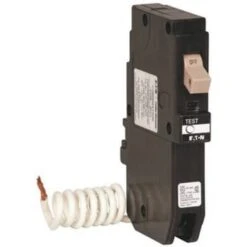 Eaton Ch 20 Amp 1-Pole Self Test Ground Fault Circuit Breaker With Trip Flg