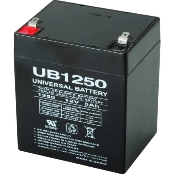 Universal Power Group® 12v 5.0 Ah Lead Acid Emergency Battery 3 Universal Power Group® 12v 5.0 Ah Lead Acid Emergency Battery