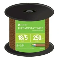 Southwire 18/5 250 Ft Thermostat Wire (Brown) -Bright Circuit 330290 v InthePackageView Lg