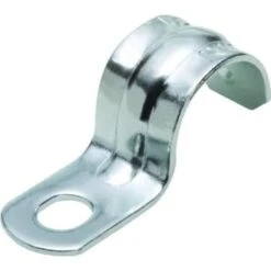 Hubbell 1/2 In Push-On Strap 1-Hole EMT Conduit Clamp (100-Pack)