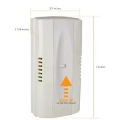 Newhouse Hardware Florence Mfg Two Note Mechanical Door Chime With Door Viewer -Bright Circuit 334353 w DetailedProductView2 Lg