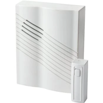 Newhouse Hardware Wireless Door Chime With Push Button - 300' Operating Range 3 Newhouse Hardware Wireless Door Chime With Push Button - 300' Operating Range