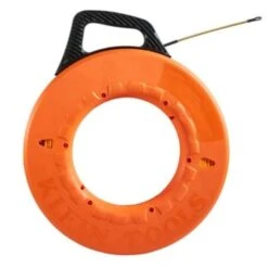 Klein Tools® 200' Fiberglass Fish Tape -Bright Circuit 677335 w DetailedProductView2 Lg