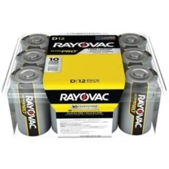 Rayovac® Rayovac Ultra Pro D Alkaline Batteries Contractor Pack Package Of 12